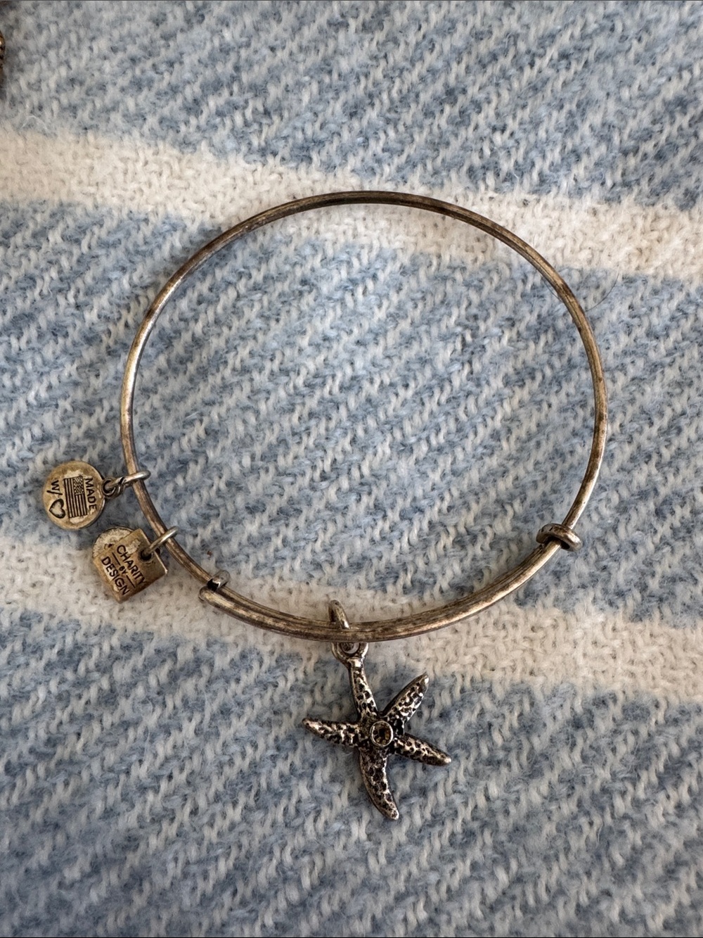 Alex and Ani Charity By Design Starfish Bangle